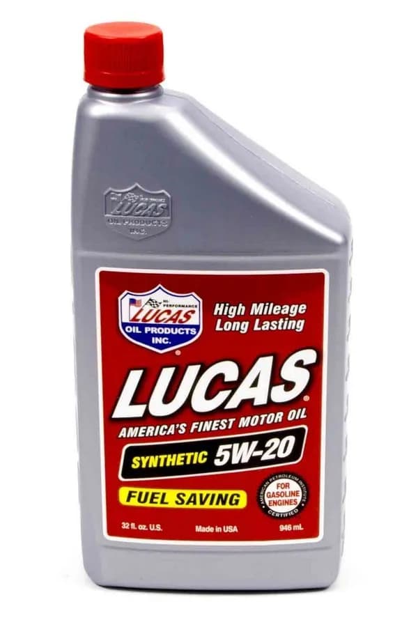Lucas Oil Products 10082 Synthetic SAE 5W-20 Engine Oil