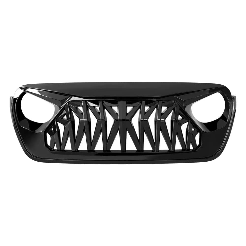 American Modified Amjpca00104 Shark Grille - Glossy Black
