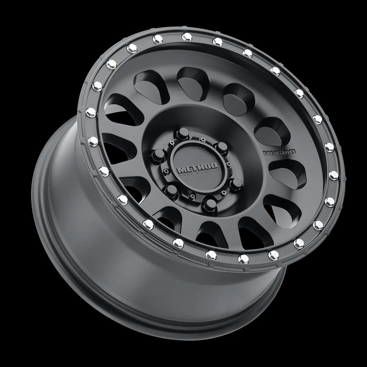 Aluminum Wheels 17x8.5 MR315 Bolt Pattern 6 On 135 Offset 0 Lip Size 1.65 Matte Black MB Method