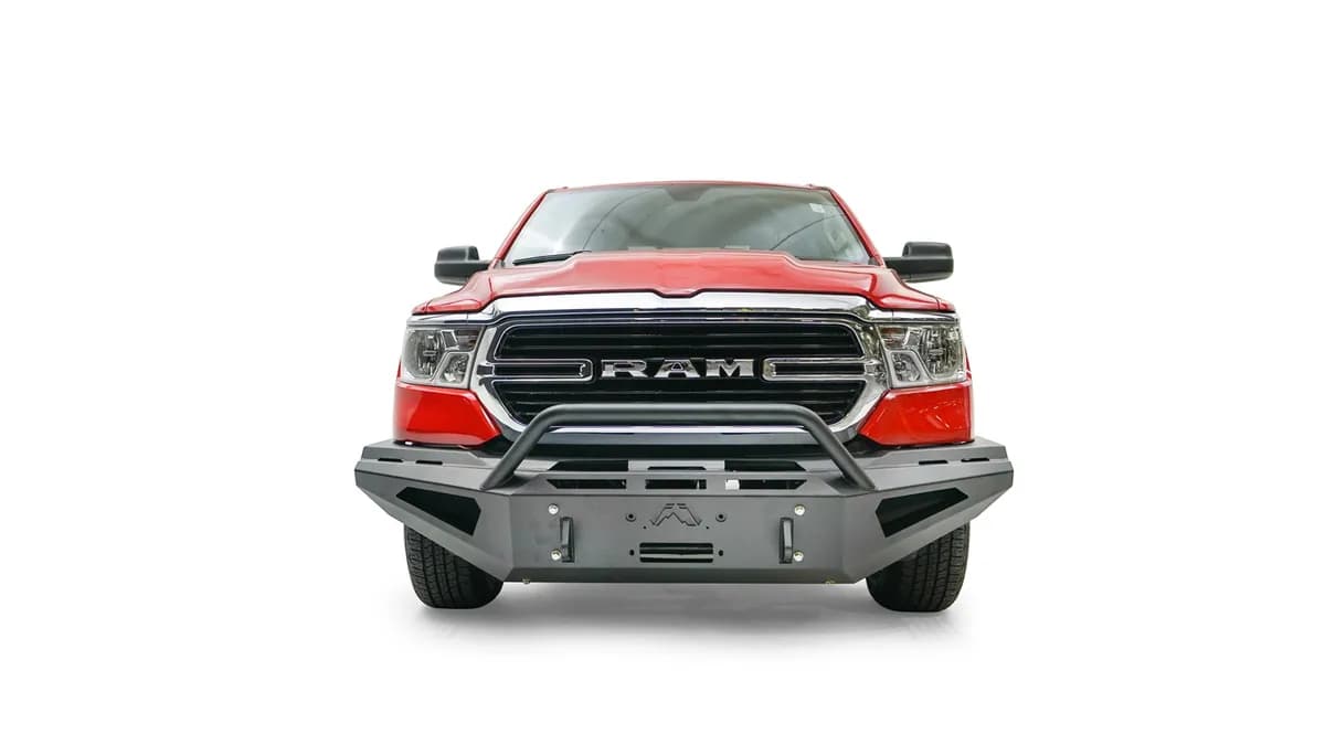 11-16 F250 F350 Fab Fours Premium Front Winch Bumper Full Grille Guard