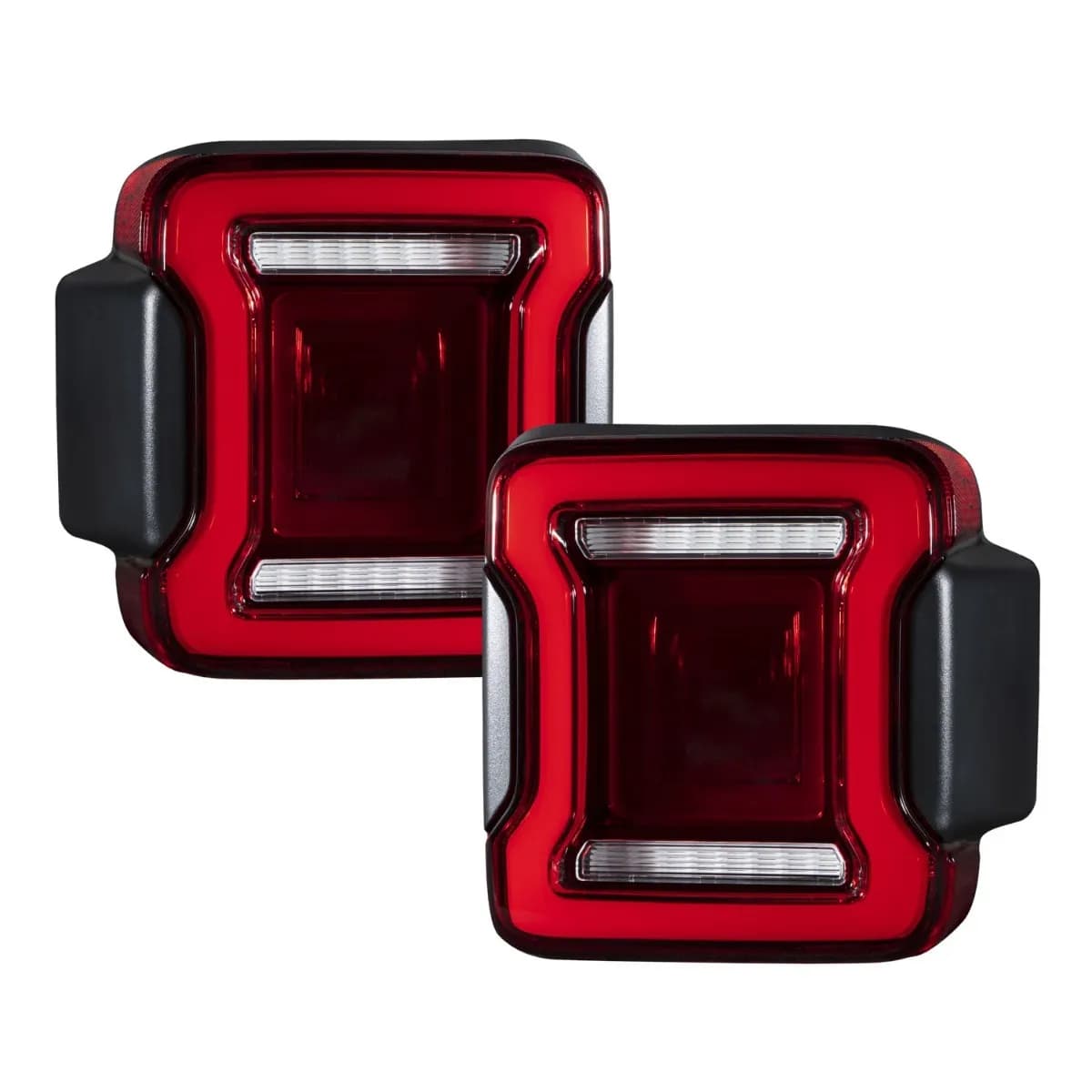 Form Lighting - 2018-2024 Jeep Wrangler LED Tail Lights Red (pair)