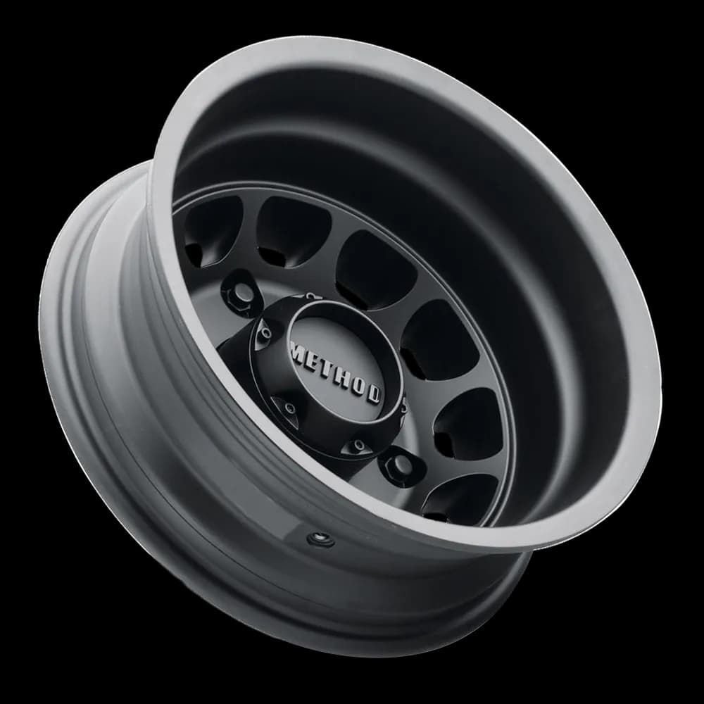 Aluminum Wheels 16x5.5 MR901 Dually Bolt Pattern 6 On 205 Offset -138 Lip Size 1.77 Matte Black Method