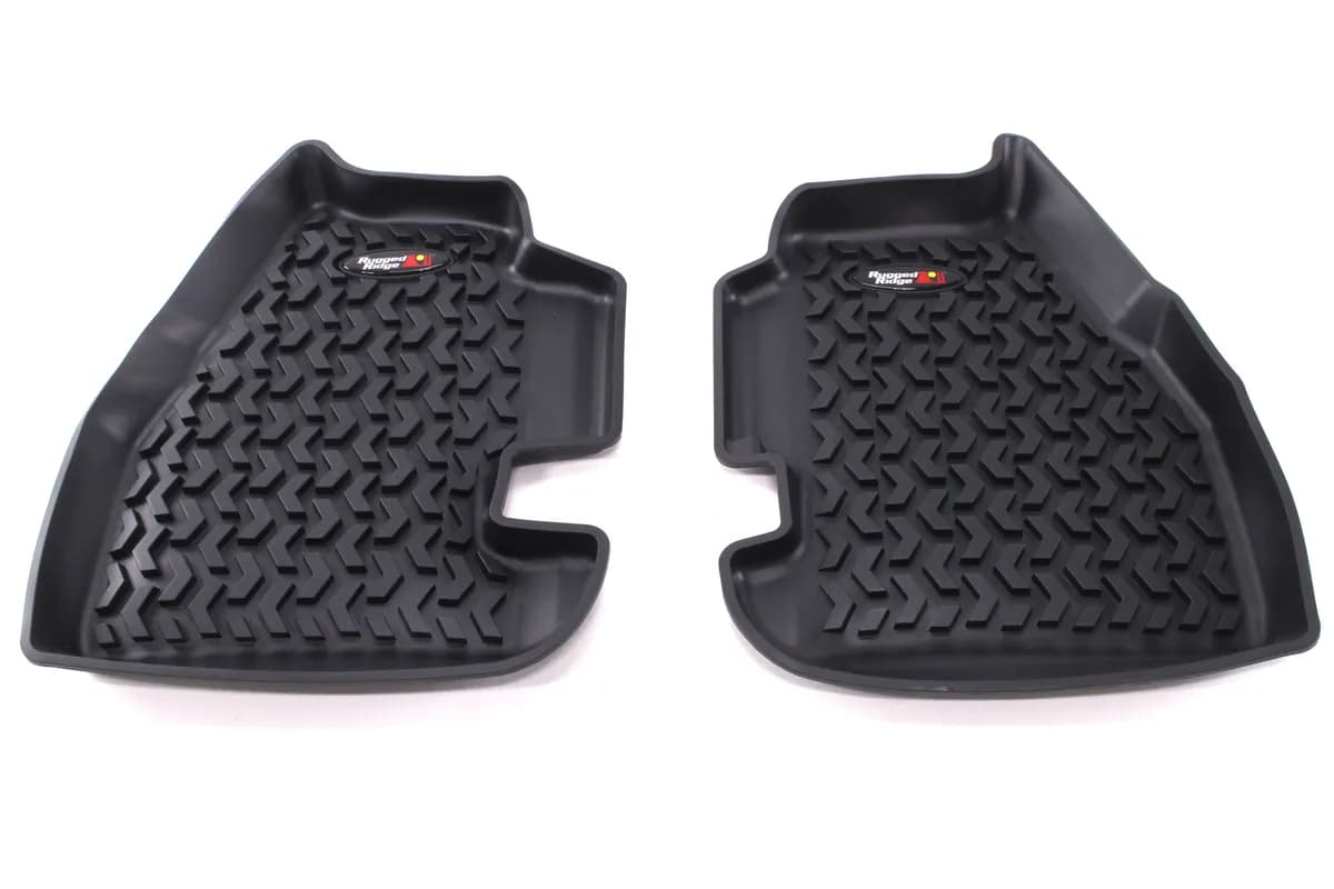 9706 Wrangler TJ All Terrain Floor Liner Rear Pair Black