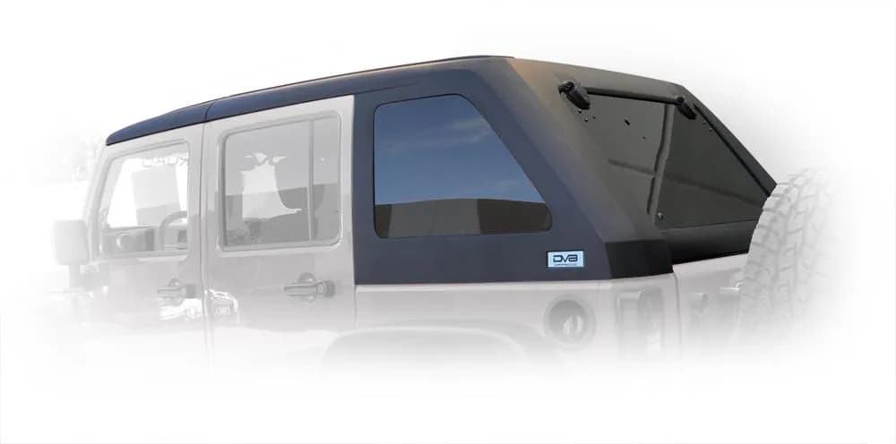 0718 Wrangler 4DR 2pc Hard Top(Fast Back)(Defrost & Wiper Ready)