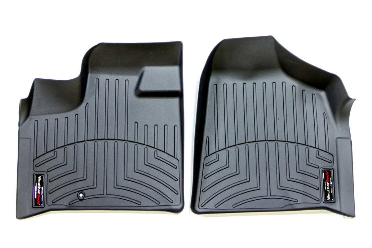 2008 + Chrysler Town and Country Black Front FloorLiner / 2008 + Dodge Grand Caravan Black Front FloorLiner