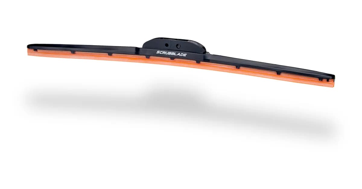 Scrubblade - 24 610mm Orange Silicone Shadeblade Wiper Blade - CBO2400