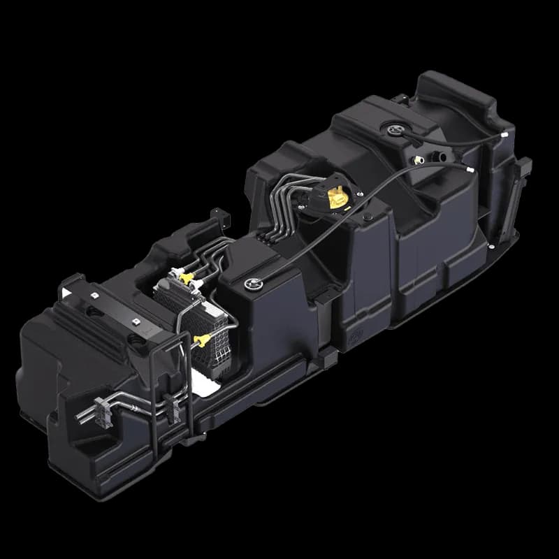S&B 60 Gallon High-Capacity Fuel Tank for 2017-2026 Ford Powerstroke 6.7L Crew Cab Short Bed