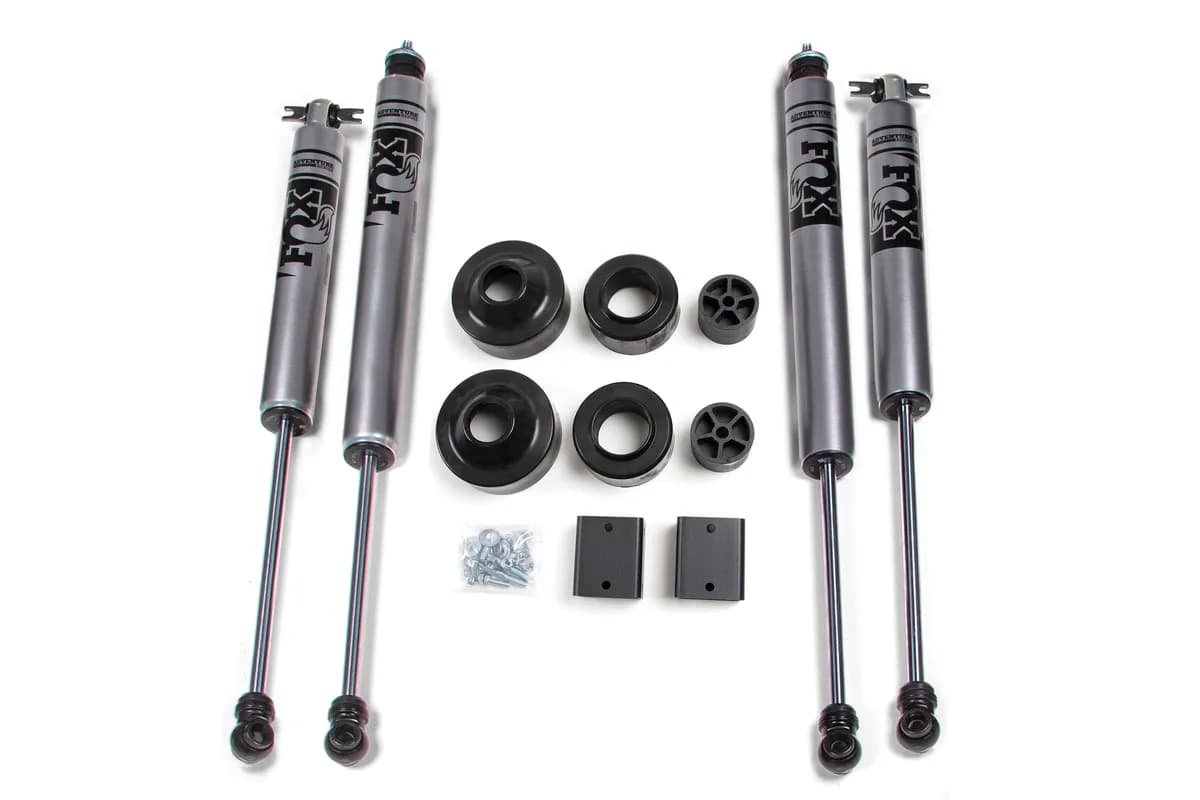 12-18 Jeep Wrangler JK 2 Door/4 Door 2 Inch Lift Kit No Shocks Zone Offroad