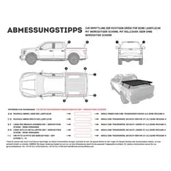 Bakkie Slimline II Load Bed Rack Kit 1165W x 1560L