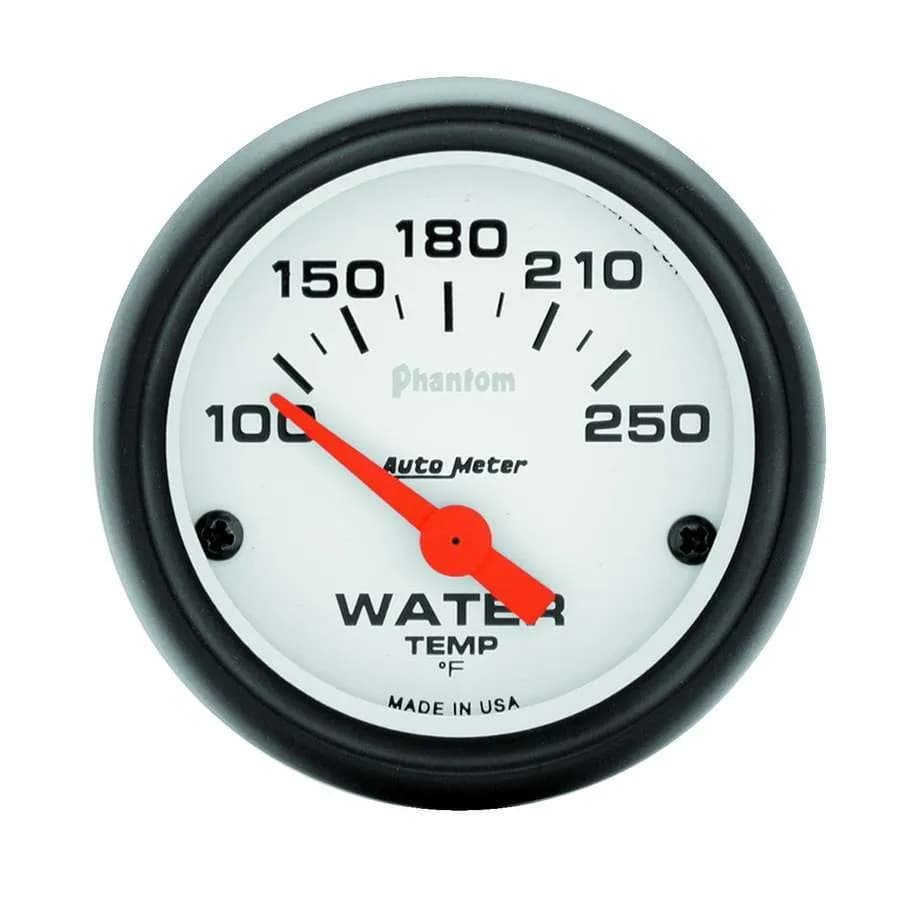2-1/16 In. Water Temperature, 100-250 Fahrenheit, Phantom