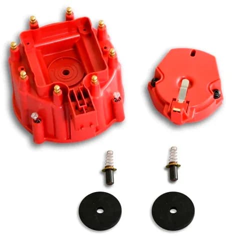 Replacement Distributor Cap and Rotor Kit for 8 Cylinder GM HEI Distributors (Service Part Only)