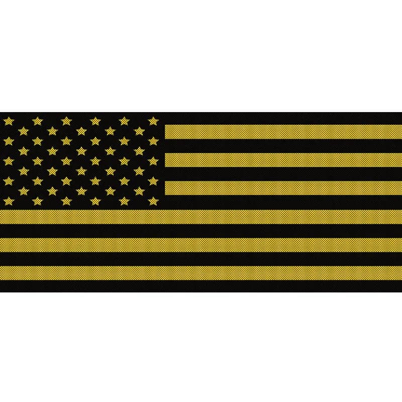Yellows Collection American Flag Grille Inserts