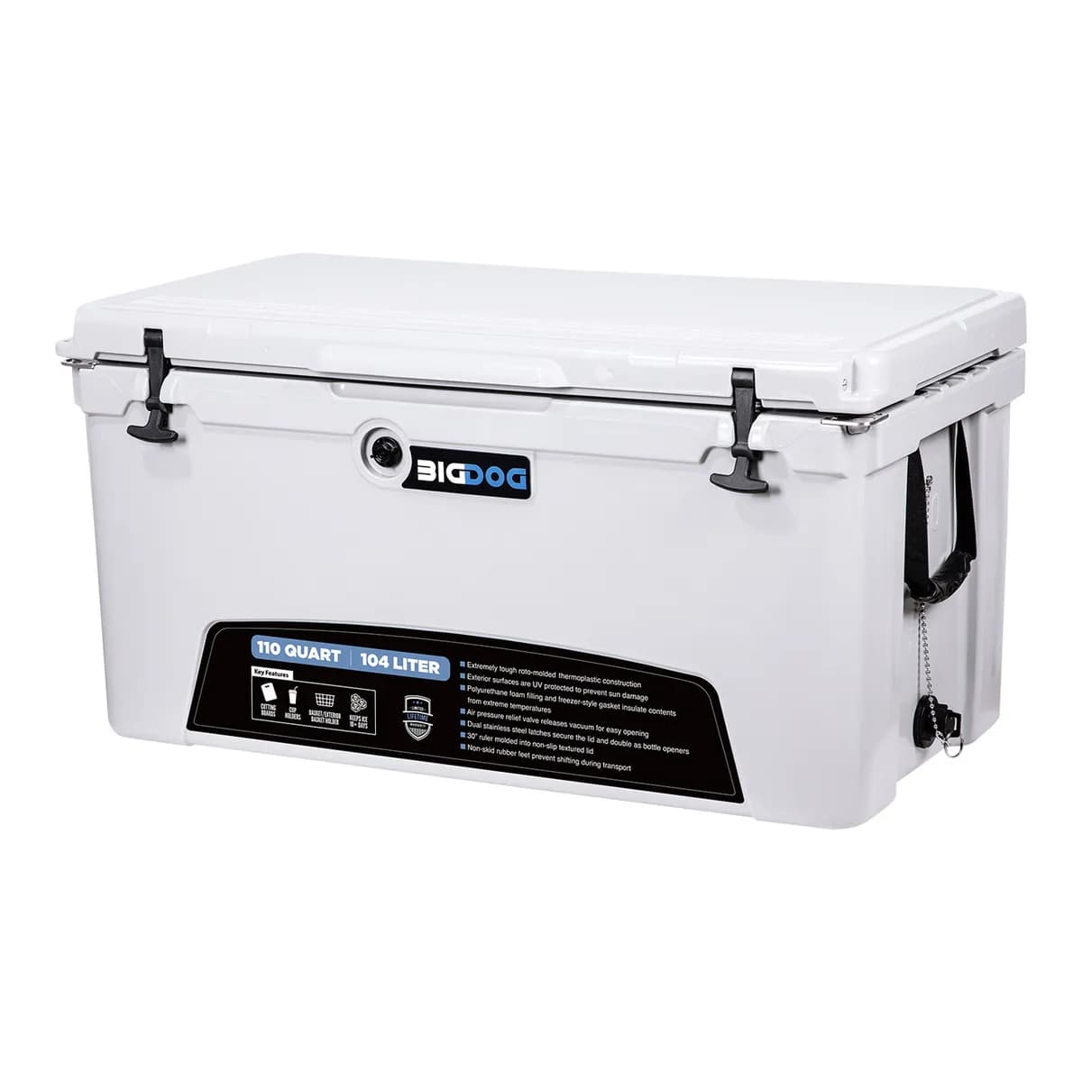 110 qt Cooler With Accessories