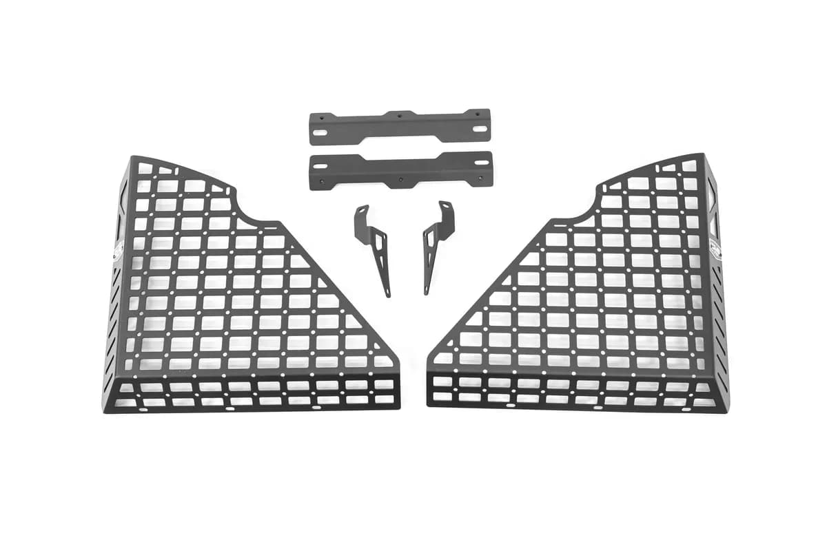 0718 Jeep Wrangler 4door Hard Top Models Only Pocketed Rear Window Molle Panel