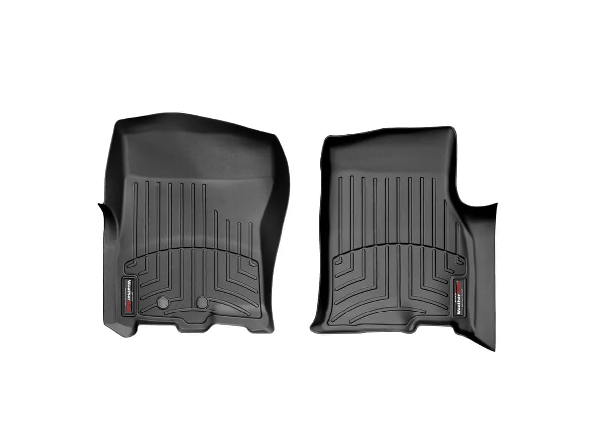2011 + Ford Expedition Black Front FloorLiner Fits vehicles with 2 retention posts on the driver's side floor