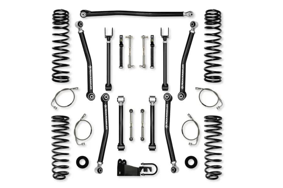 0718 Wrangler JK 2dr 2.5 In Adventure X System Front/Rear Lift Kit