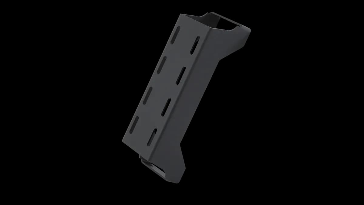 Overland Rack Accessory Mount; Textured Black Powder Coat; For use w/PN[TK-6125/TK-6126];