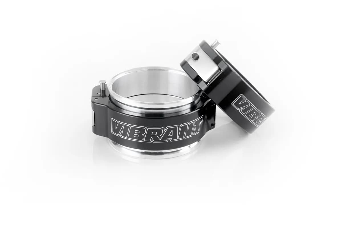 HD Clamp System Assembly; 2.5 in. Matching Tube Size; 1.1875 in. Clamp Width; 6061 Aluminum; Pinless; Black Anodized Clamp;