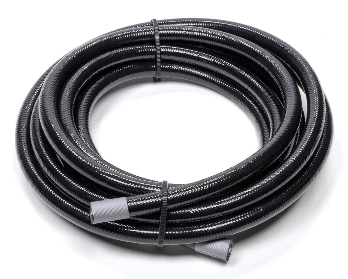 #10 Ptfe Hose w/ Black Cover 15 Feet