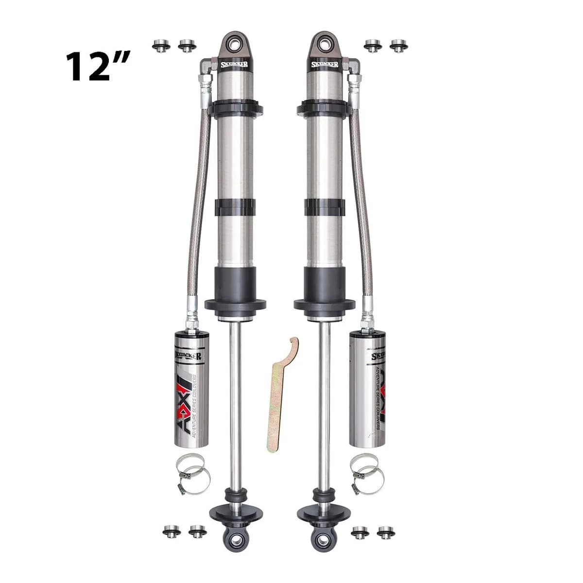 Adx 2.5 Adventure Series 12 in Stroke Universal Coilovers With Remote Reservoir