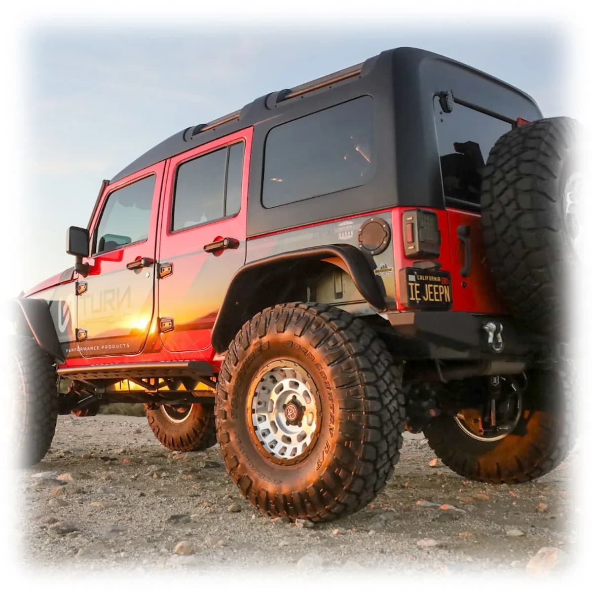 Turn Offroad Expedition Safari Style Hardtop w/Overhead Handles - JK 4dr