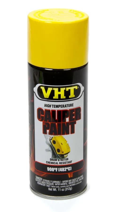 High Temperature Caliper Paint; Bright Yellow; 11 Oz. Aerosol