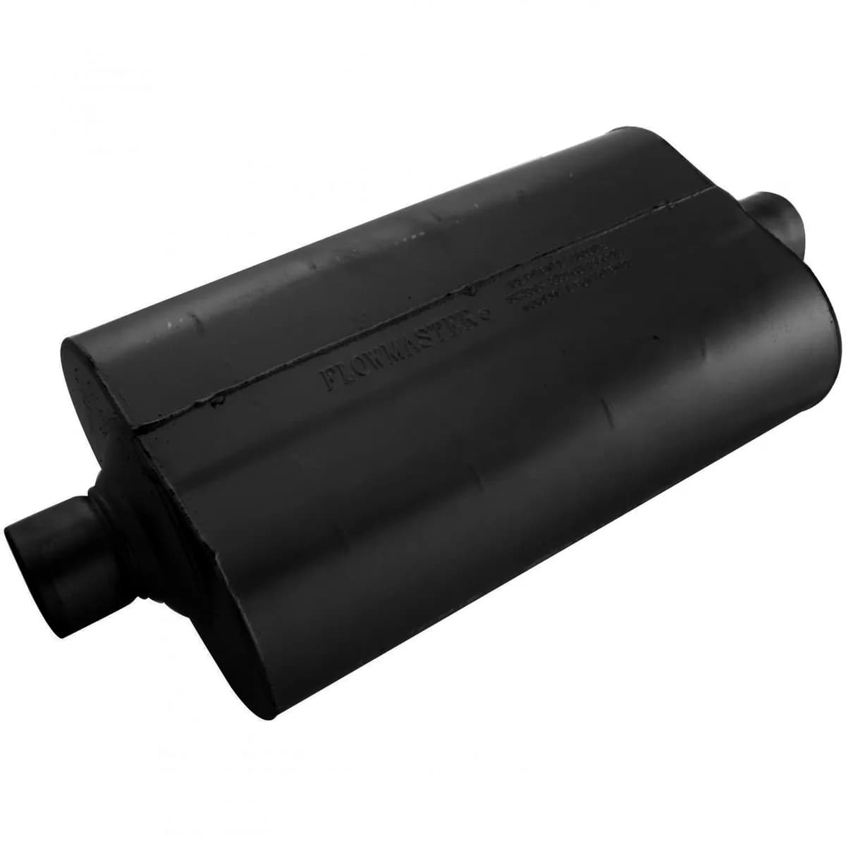 Super 50 Series / Performance Muffler 2.50in IN (C) / OUT (C): ea 16 Gauge Aluminized Steel