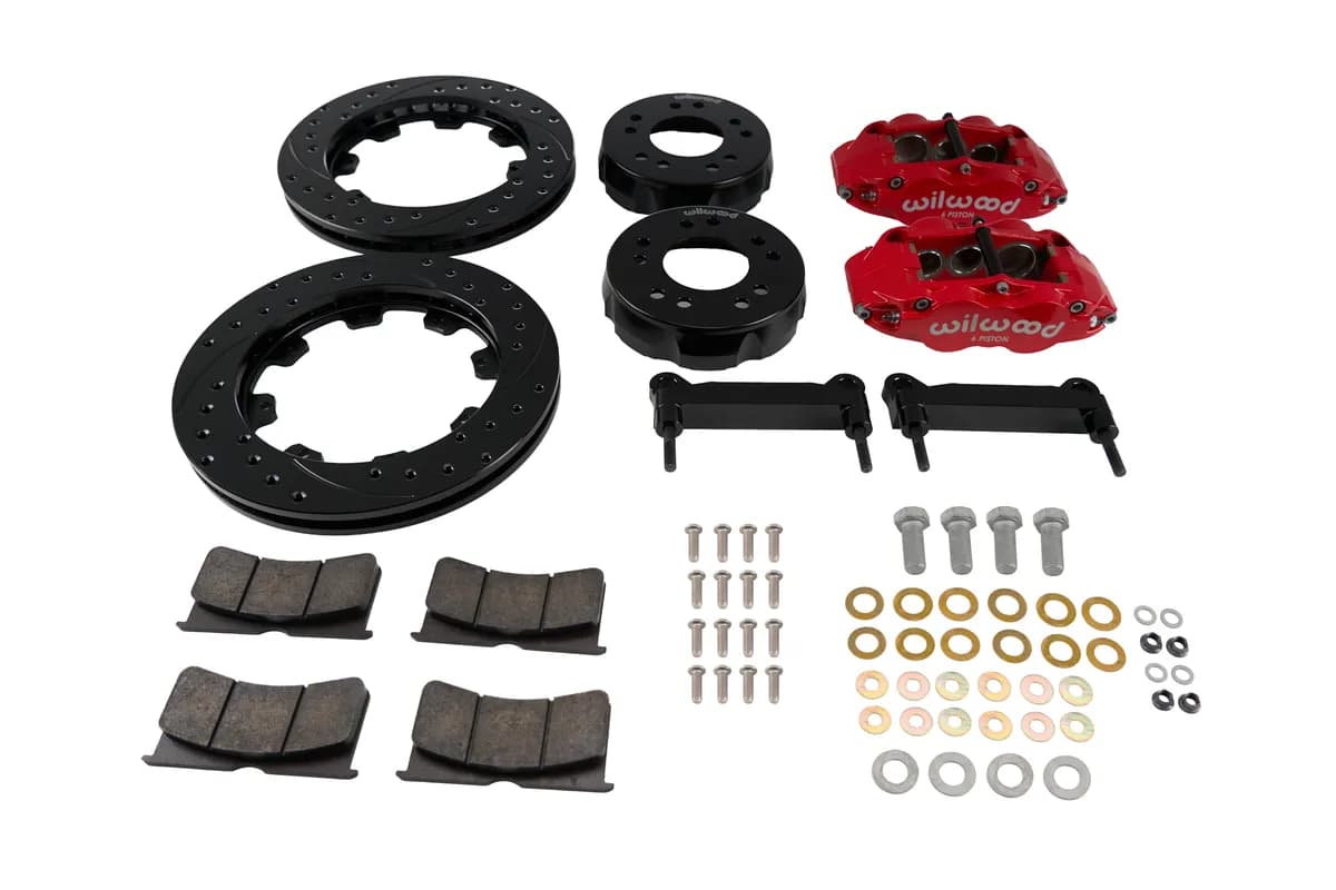 1963 - 1987 Chevrolet, GMC Forged Narrow Superlite 6R Big Brake Front Brake Kit (Hat) - 140-15302