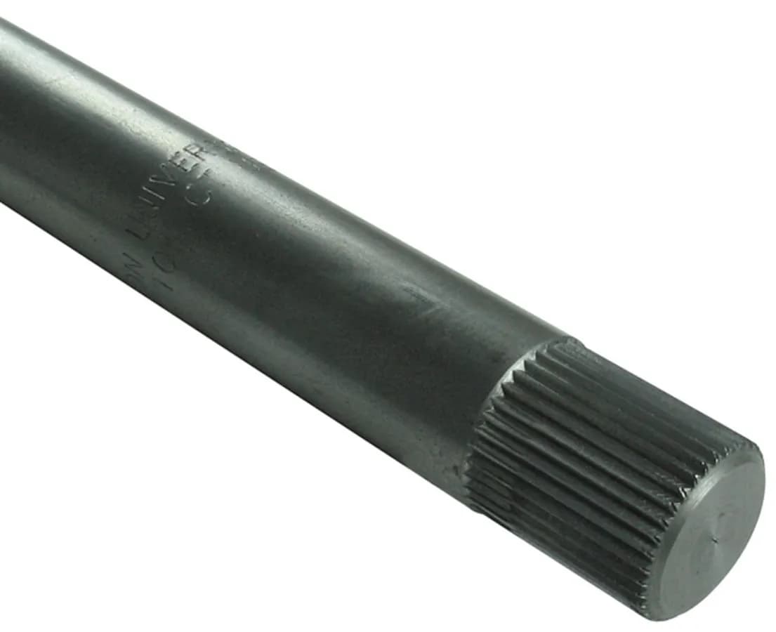 Borgeson - Steering Shaft - P/N: 409036 - Steel splined steering shaft. 3/4 in. Diameter with 36 splines. 36 in. Long, splined 1 end only.