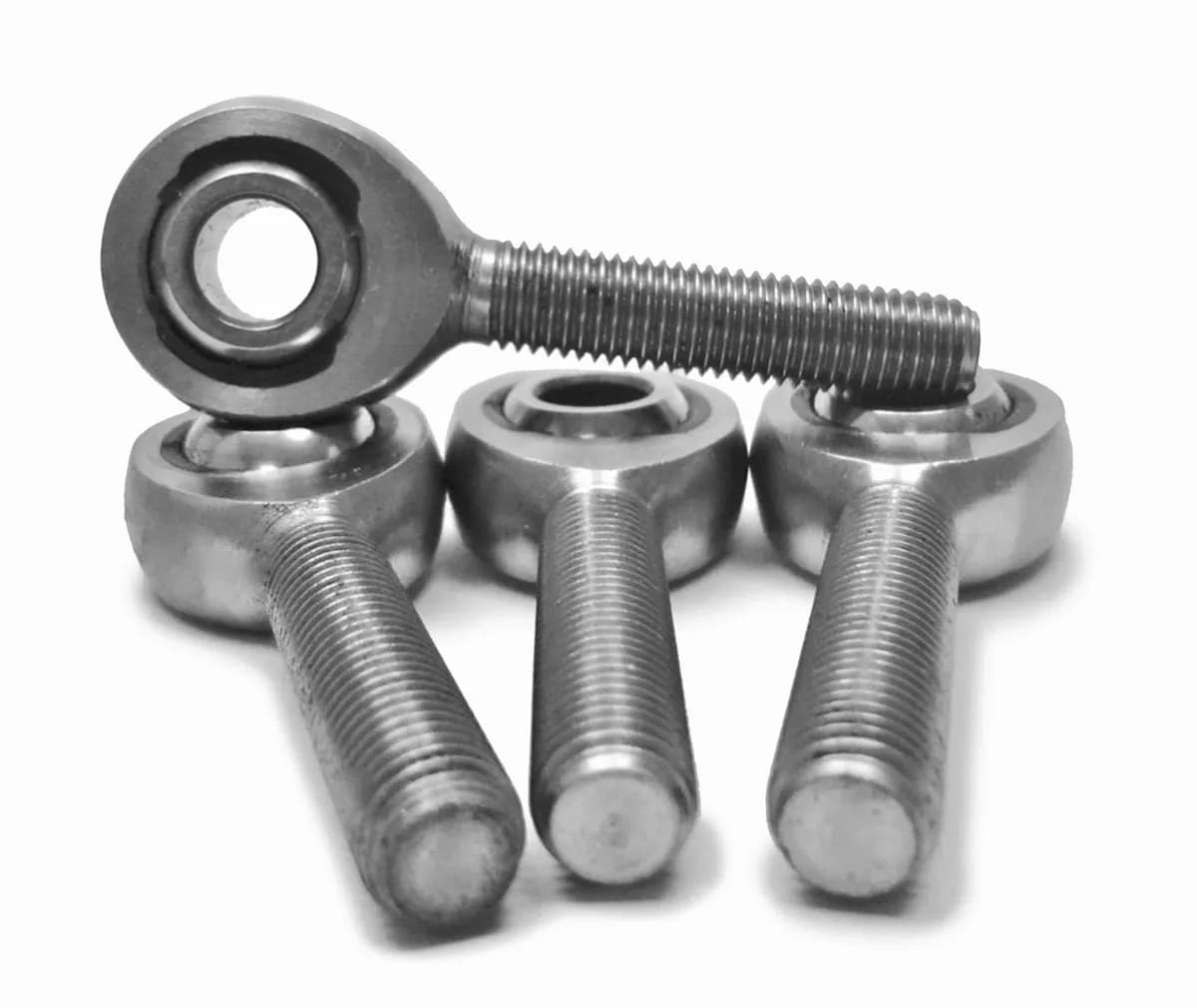 Steinjäger Metric Male Rod Ends Chrome Moly Housing, Nylon Race M24 x 2.00 RH 4 Pack