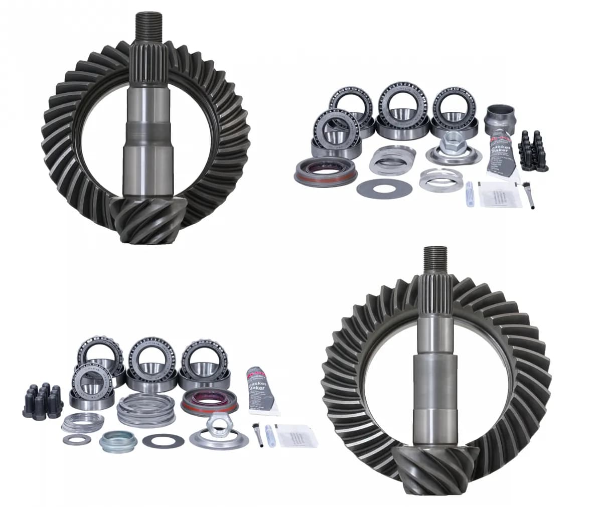 Revolution Gear and Axle 5.38 Ratio Gear Package w/ Koyo Bearings - JK Non-Rubicon