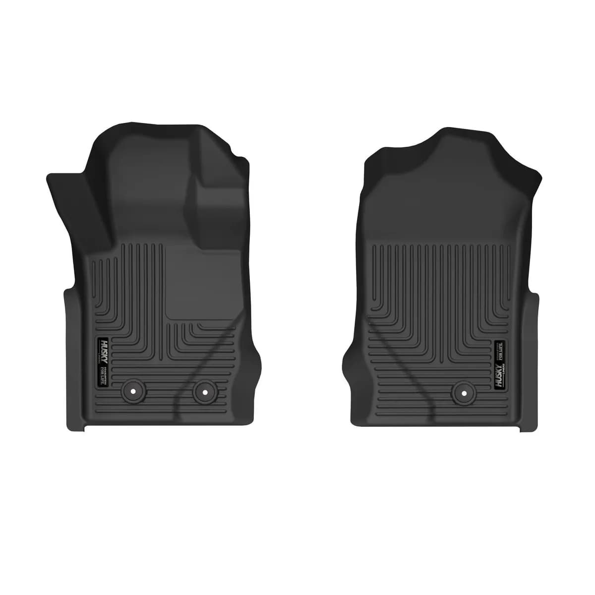 2123 Bronco 2 Door/2123 Bronco 4 Door Black Front Row Liners Xact Contour Ser