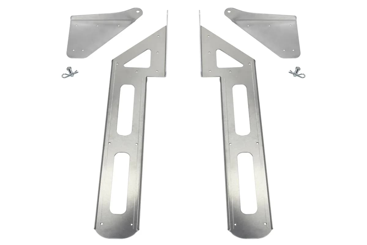 Aluminum Hood Hinge Kit Extended Pair