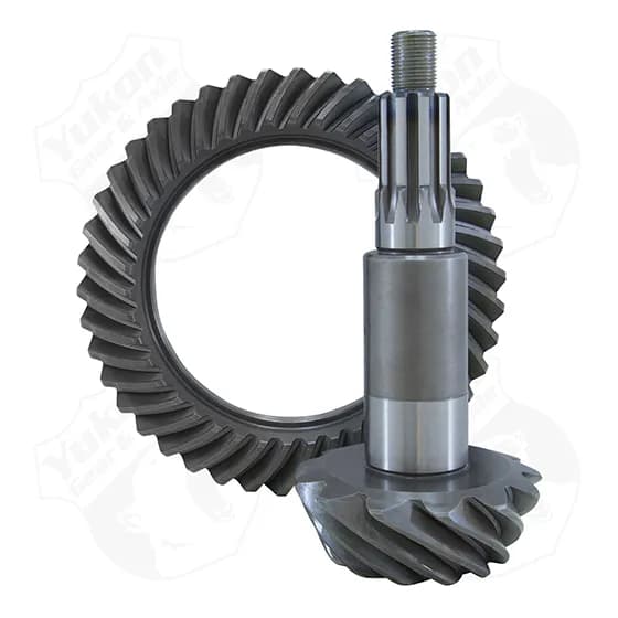 Ring & Pinion Sets Yukon Gear Ring & Pinion Sets Yukon Ring & Pinion High performance Yukon Ring & Pinion gear set for Chrylser 8.75" with 42 housing in a 3.23 ratio