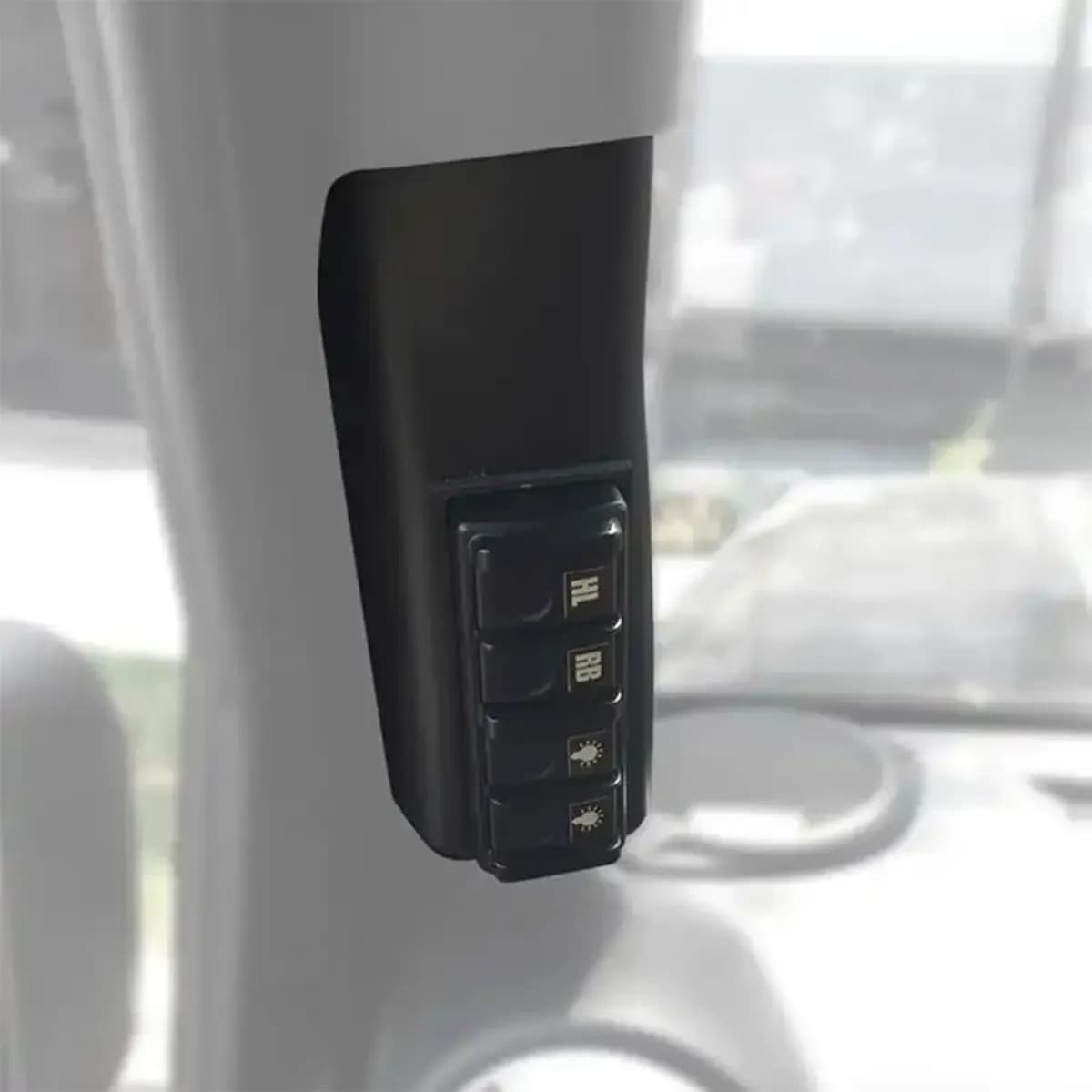 2009 - TRIGGER Jeep JK A-Pillar Remote Mount