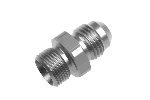 06 to 9/16 x 24 Holley Single Feed Carb Fitting Clear