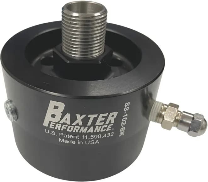 11c Forester (Faa20/24 & Fb16/20/25) Oil Filter Antidrain Adapter Black