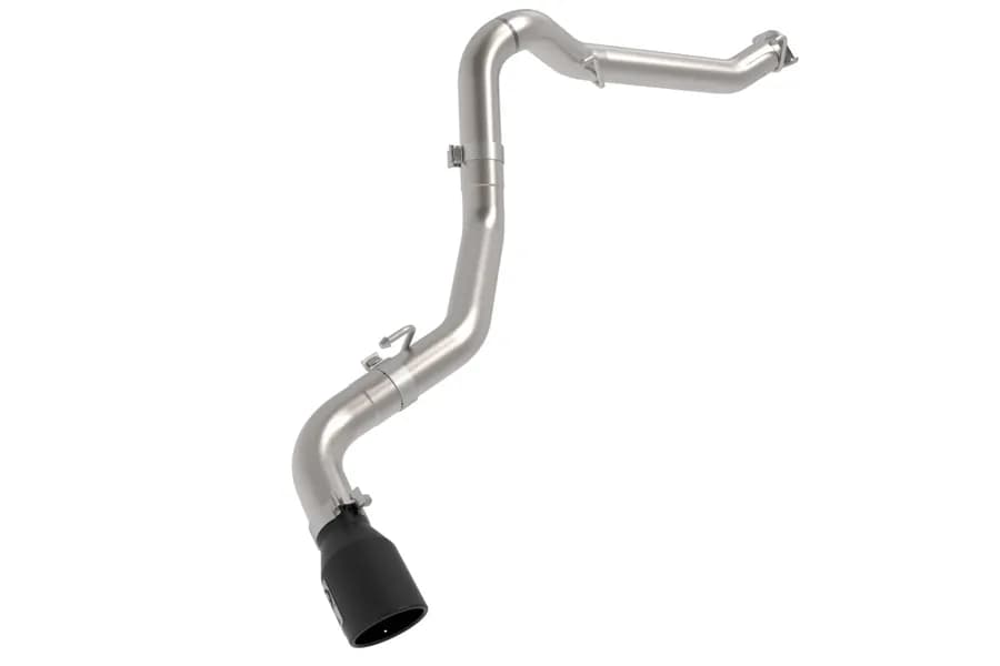 Vulcan Series 3 In 304 Stainless Steel Dpfback Exhaust System W/Black Tip