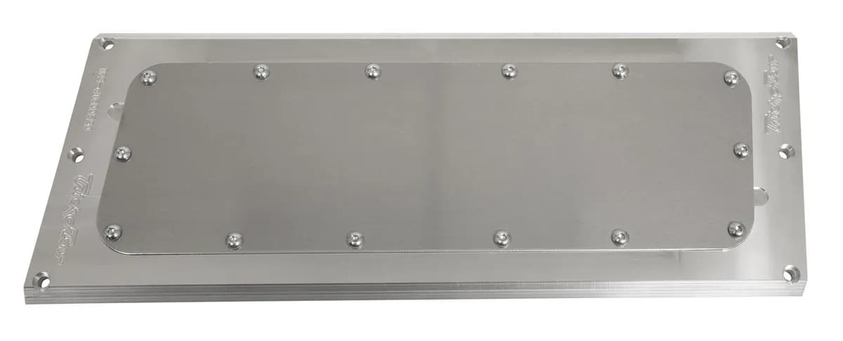 BBM 383/400 Valley Plate Billet Aluminum