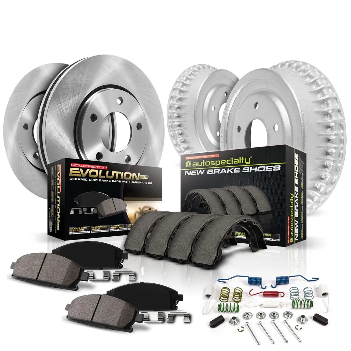 Autospecialty Brake Kit fr 1998-2003 Toyota Sienna