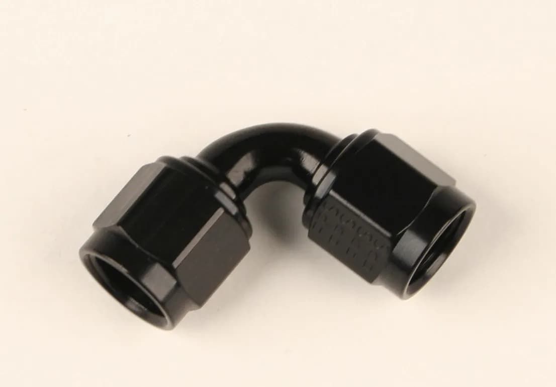#10 Female Coupler Tube Style Black