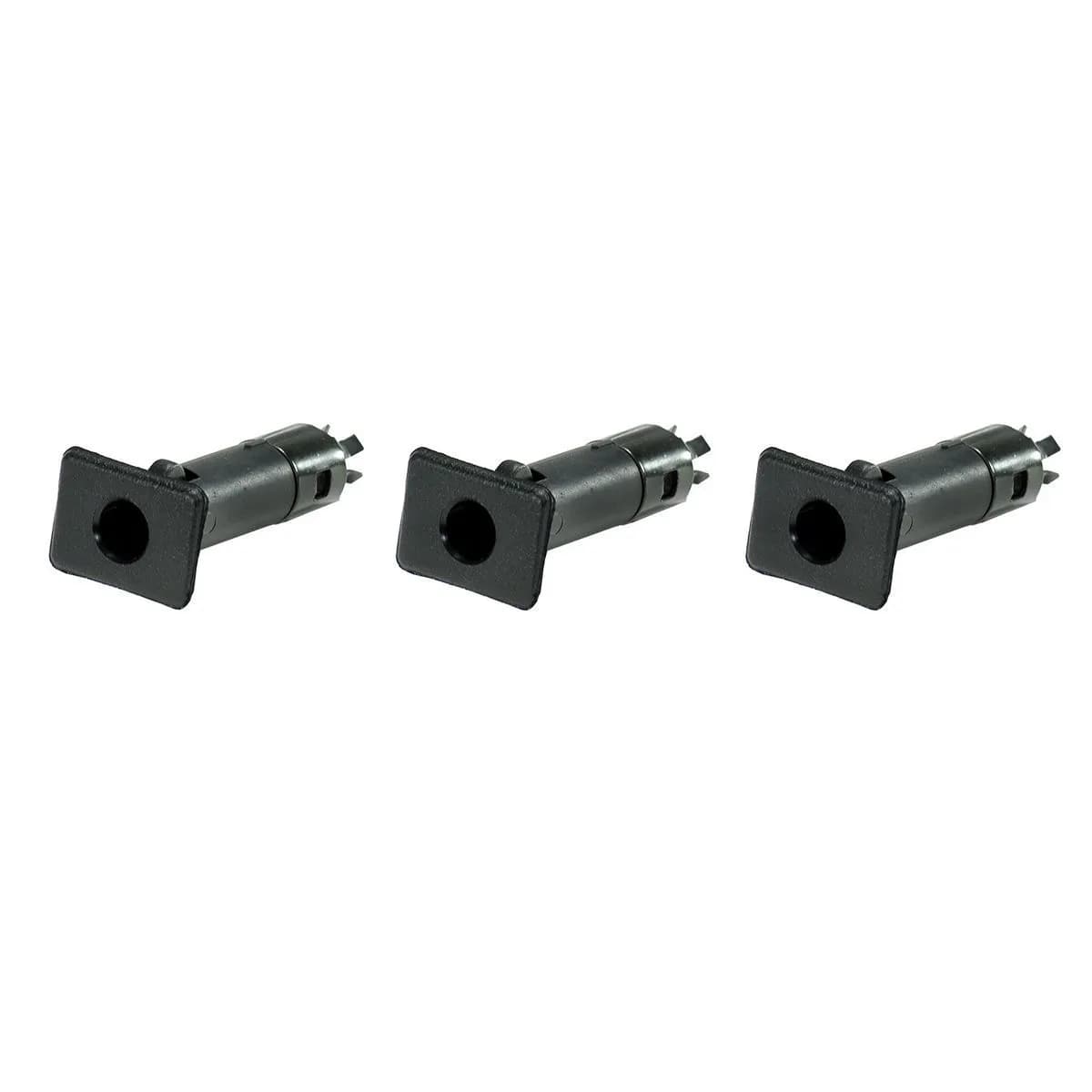 Half Door Insert Set Black 1987-2006 Jeep Wrangler By Rugged Ridge