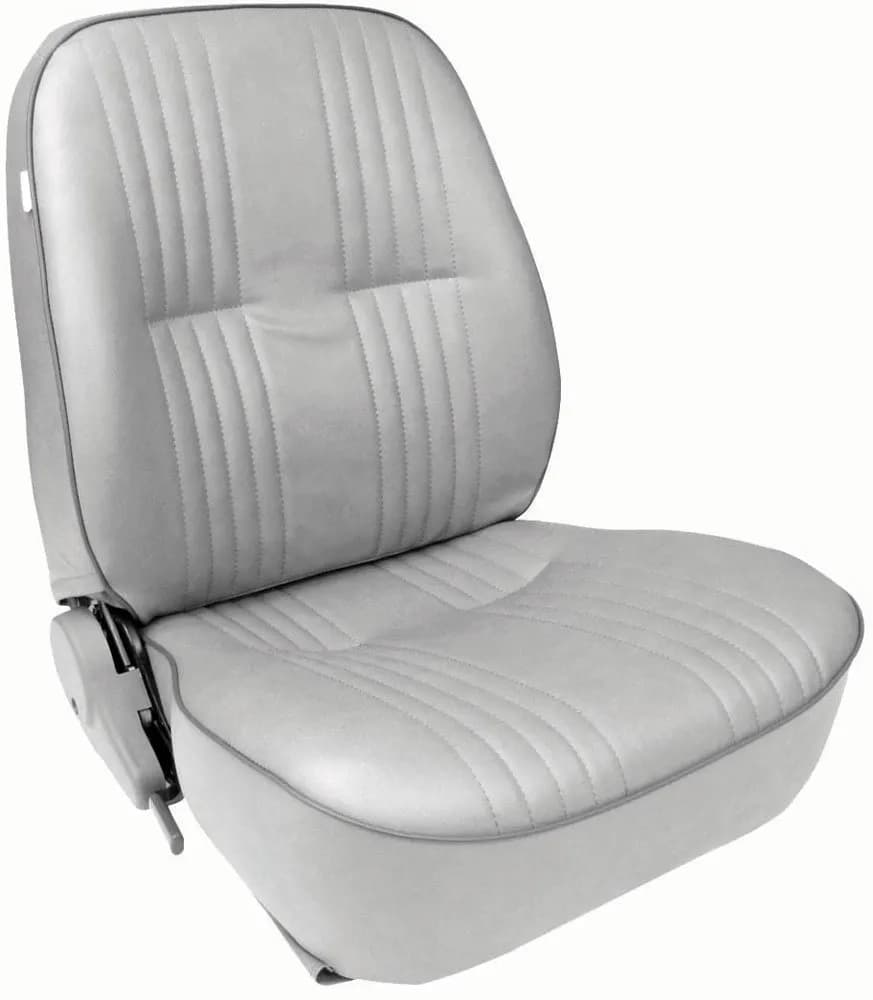 Pro 90low Back W/O Headrest Low Back Grey Vinyl Right