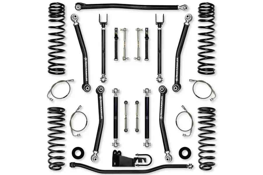 0718 Wrangler JK 4dr 3.5 Xfactor Mid Arm System Lift Kit