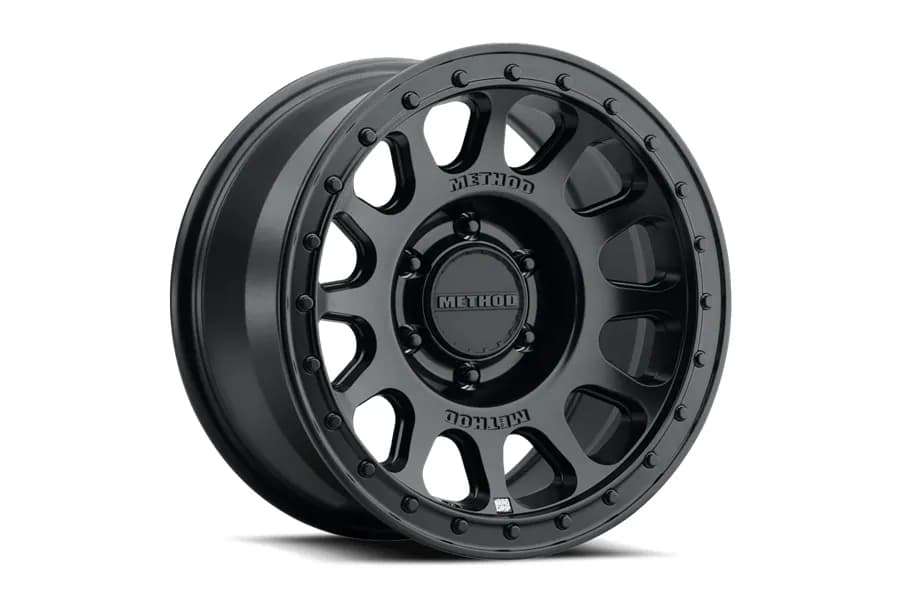 Method Race Wheels 709 HD Series Bead Grip Wheel, 18x9 6x5.5 12mm - Matte Black - Bronco 2021+