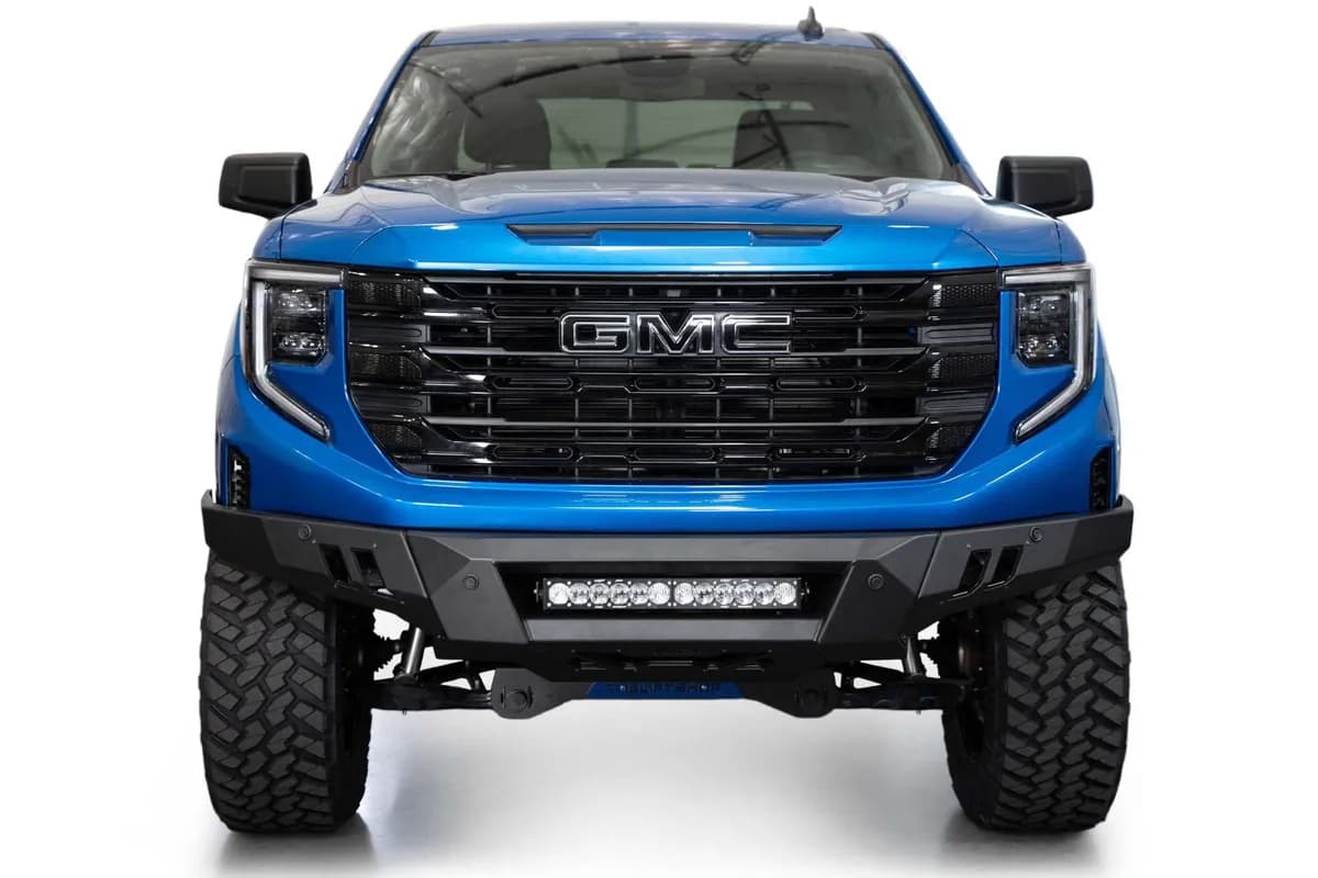 22c Sierra 1500 Black Label Front Bumper(Compatible With Supercruise)