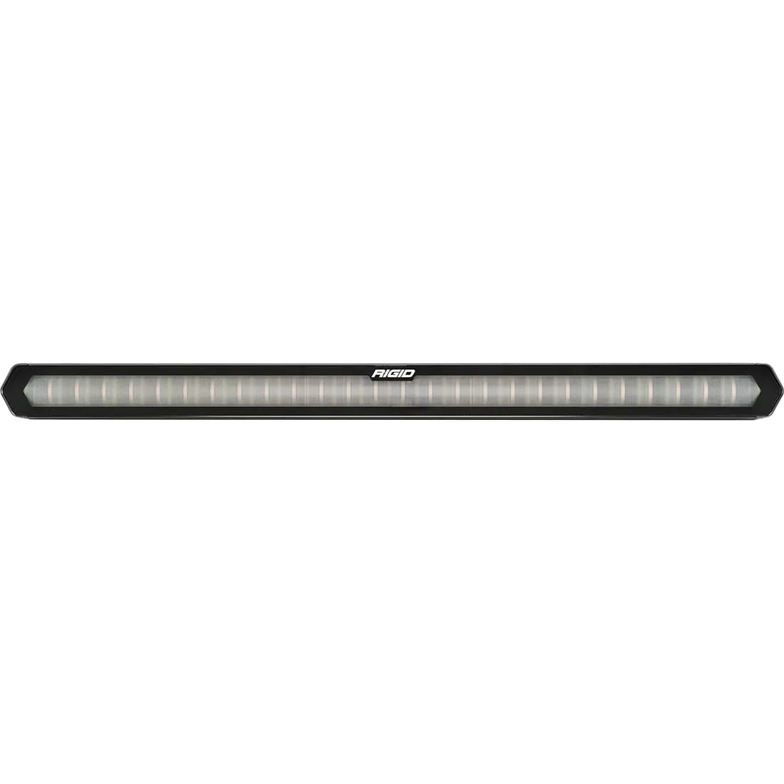 RIGID 28 inch Rear Facing LED Chase Bar with 27 Pre-Programmed Modes And 5 Colors, Black Housing, Race Compliant For Series Requiring Strobing Blue, Amber, Green And Red, Tube Mounts Included