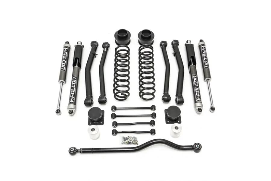 20c Gladiator (No Mojave)4in Terrain Flex 4arm Kit W/Falcon 2.1 Shocks(Incl Front Track Bar)