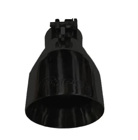Exhaust Tail Pipe Tip 10-13 Carmaro V6 2.5 in In/4.5 in Out Black Double Wall Tip Bolt On Hardware Not Incl Black Finish 304 Stainless Steel Pypes Exhaust