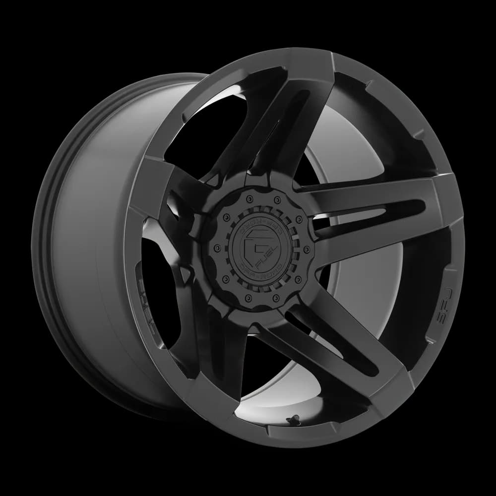 D763 22x14 5x5.05.5 Mt-Blk -75mm